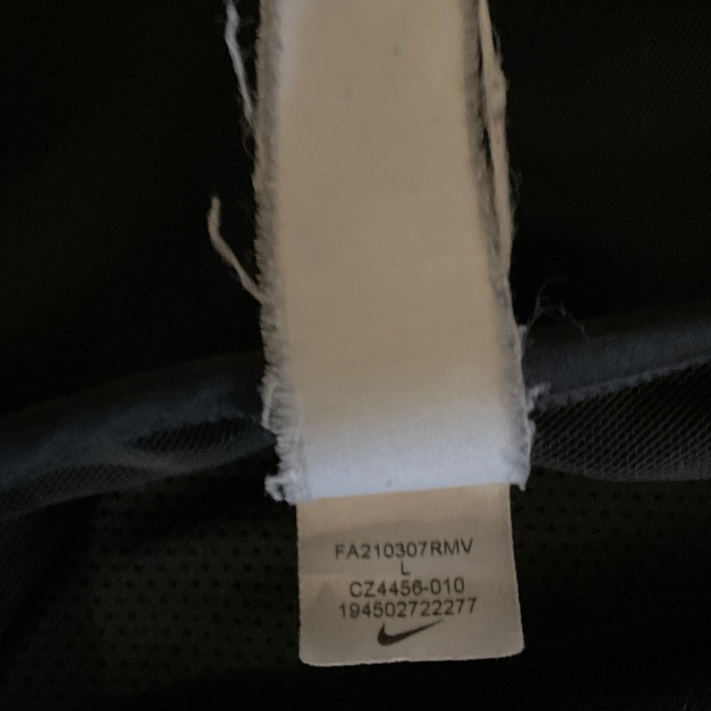 Nike Women's Black Strappy Sports Bra - Picture 2 of 3
